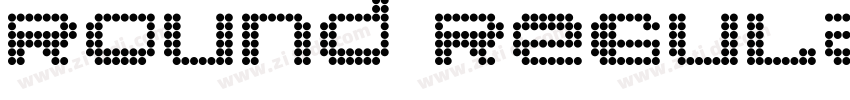 Round REGULAR字体转换